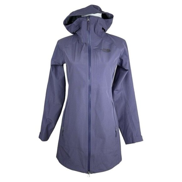 The North Face Women's Lunar Slate Dryzzle Futurelight Luxury Rain Jacket XS/C35
